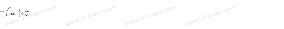 Free font字体转换
